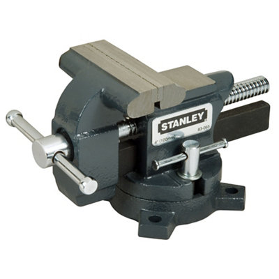 Stanley 100mm Cast Iron Workshop Vice from B&Q