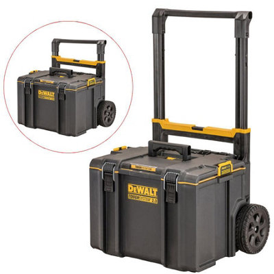 Dewalt Tough System 2.0 Dwst83295-1 Ds450 Rolling Mobile Tool Storage Box + Hand from B&Q