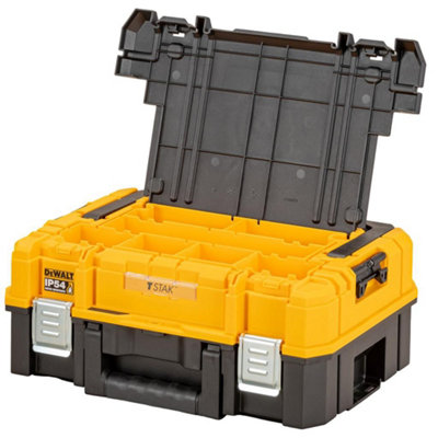 Dewalt Dwst83344-1 Tstak 2.0 Ip54 Stackable Power Tool Storage Box from B&Q