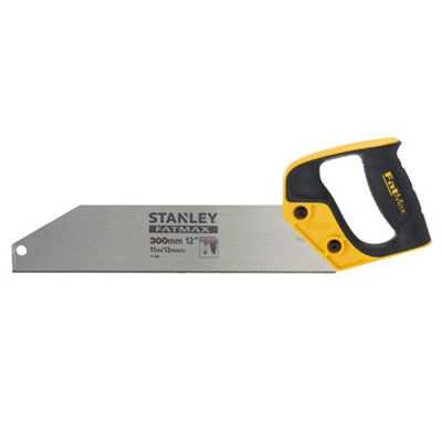 Stanley Fatmax 300mm Fine Soft-Grip Pvc/plastic Saw11 Tpi 325G from B&Q