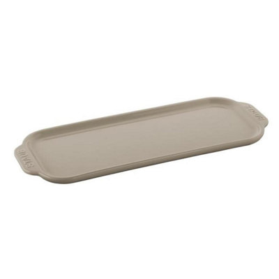 Staub Unisex Stone Premium Rectangular Ceramic Serving Tray 36Cm X 14Cm | Size: 36 Cm X 14 Cm - Image 3