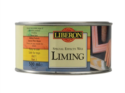 Liberon White 003503 Liming Wax Liblw500 500Ml