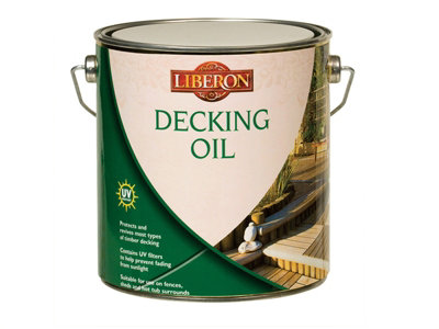 Liberon 003795 Decking Oil Teak 5 Litre Libdote5L from B&Q