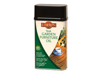 Liberon 003787 Garden Furniture Oil Teak 1 Litre Libgfote1L from B&Q