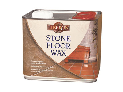 Liberon 015744 Stone Floor Wax 2.5 Litre Libsfw25L from B&Q