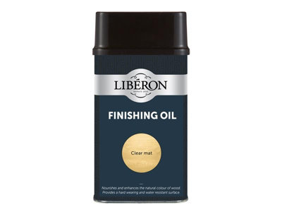 Liberon Finishing Oil 500Ml For Interior Wood Care from B&Q