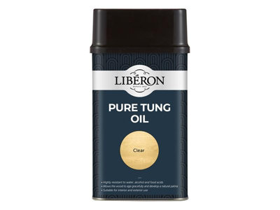 Liberon Pure Tung Oil 500Ml Libto500N from B&Q