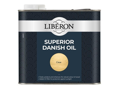 Liberon Superior Danish Oil 2.5 LitrePremium Wood Finish And Protection from B&Q
