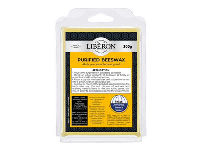 Liberon 126818 Purified Beeswax 200G Libbpur200Gn from B&Q