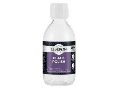 Liberon 126831 Black Polish 250Ml Libbp250N from B&Q