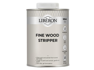 Liberon 126901 Fine Wood Stripper 500Ml Libfws500N from B&Q