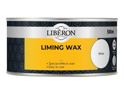 Liberon 126910 Liming Wax 500Ml Liblw500N from B&Q