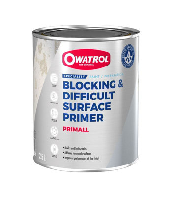 Owatrol Owotrol Primall Blocking Primer For Difficult Surfaces1 Litre from B&Q