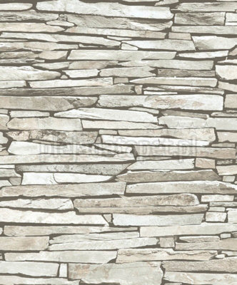 Ugepa Grey Realistic Slate Stone Wall Muriva Designer Vinyl Wallpaper J87207