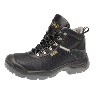  - Panoply Unisex Sault Safety Boot / Footwear Black (8 Uk)