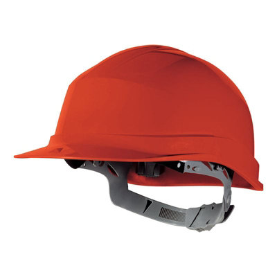 Delta Plus Zircon I Safety Hard Hat Red from B&Q