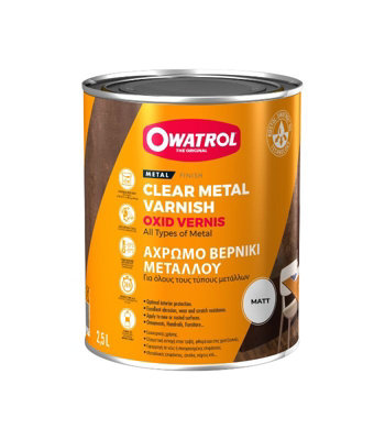 Owatrol Oxid Vernis Clear Protective VarnishGloss2.5 Litre from B&Q