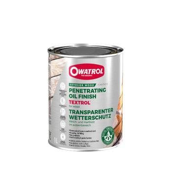 Owatrol Textrol Wood Oil With Uv Protection Clear 1L from B&Q