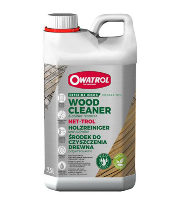 Owatrol Net-Trol Wood Cleaner & Restorer 1L from B&Q