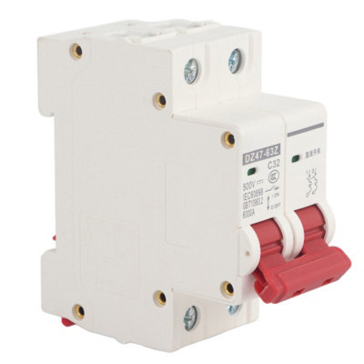 32A Mini Circuit Breaker DZ47-63Z-2P for 500V DC-Safety MCB