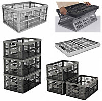 32L Collapsible Plastic Foldable Crates - 5