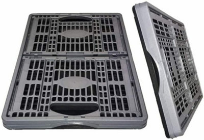 32L Collapsible Plastic Foldable Crates - 6 - 3