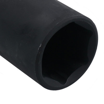 32mm 1/2in Drive Double Deep Metric Impact Socket Single Hex 6 Side