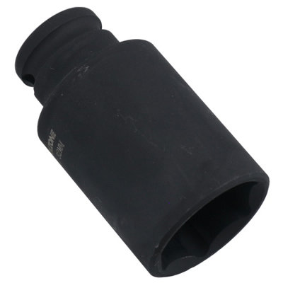 32mm 1/2in Drive Double Deep Metric Impact Socket Single Hex 6 Side