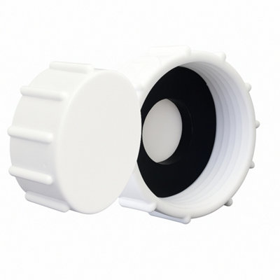 32mm Blanking Cap with Washer for Sink Waste Pipe Inch
