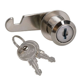 32mm Cam Lock Camlock Drawer Door Fastener Locker Cabinet Mailbox 2 Keys 1pc