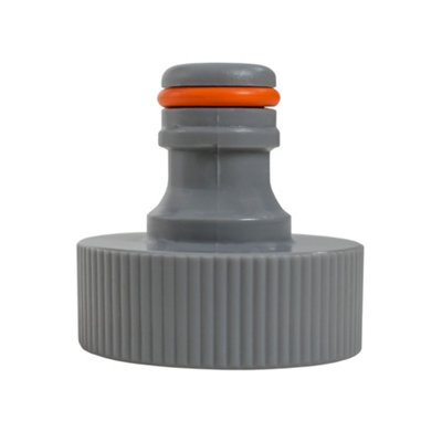 32mm MDPE compression water pipe fitting- full flow metal lever valve- universal hose connector - 7