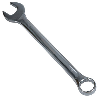 32mm Metric Combination Spanner Wrench Chrome Vanadium CRV Ring & Open