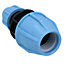 32mm X 20mm MDPE Reducing Coupler Pipe Union Cold Water System Fitting