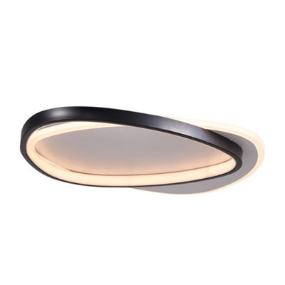 32W Indoor Contemporary Triangular Dimmable LED Ceiling Light with ...