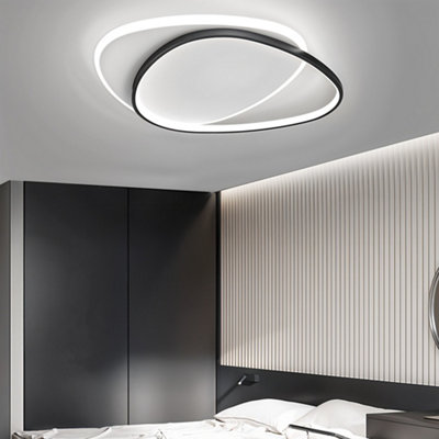 32W Indoor Contemporary Triangular Dimmable LED Ceiling Light with ...