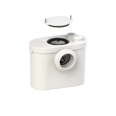 Saniflo Up 6001 Toilet Wc Quiet Waste Disposal Pump Macerator Sanitary System from B&Q