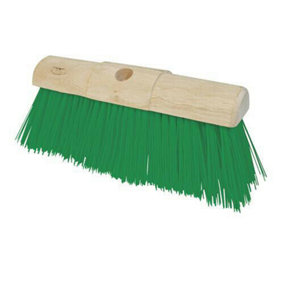 330mm PVC Broom Head 13 Saddleback Replacement Brush Outdoor Sweeping