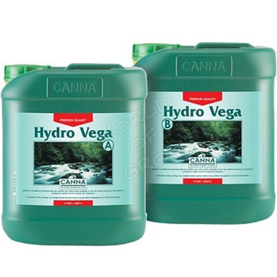 Canna Hydro Vega Hard Water 5L Set (A+B) from B&Q