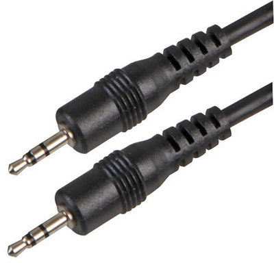 ProSignal Pro Signal2.5mm Stereo Jack Plug To Plug Lead1M Black