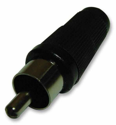 ProSignal Pro SignalPlugPhonoBlack10 Pack from B&Q