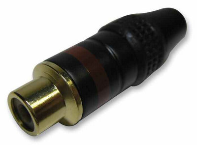 ProSignal Pro SignalPhono SocketBlack / Red from B&Q