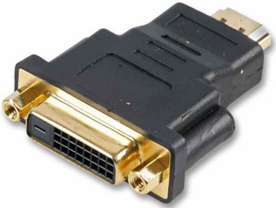ProSignal Pro SignalAdaptorDvi Socket To Hdmi Plug from B&Q