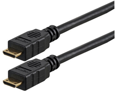 ProSignal Pro Signal High Speed 4K Uhd Hdmi Lead Mini C Male To Mini C Male1M Black from B&Q