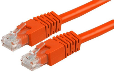 ProSignal Pro SignalRj45 Male To Male Cat6 Utp Ethernet Patch Lead5M Orange from B&Q