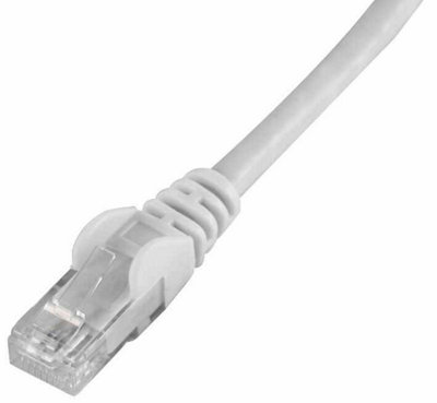 ProSignal Pro Signal10M White Cat6 Snagless Utp Ethernet Patch Lead