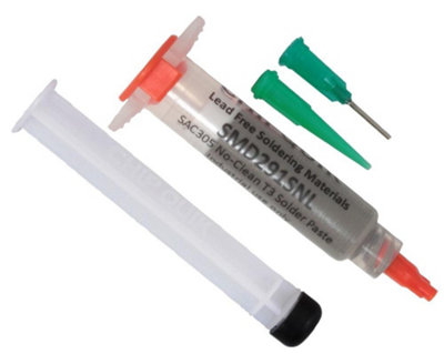Chip Quik No-Clean Lead-Free Solder Paste Syringe With Plunger & Tip 5Cc from B&Q
