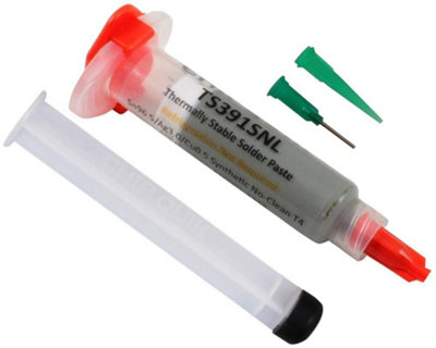 Chip Quik Lead-FreeThermally Stable Solder Paste Syringe With Plunger & Tip from B&Q