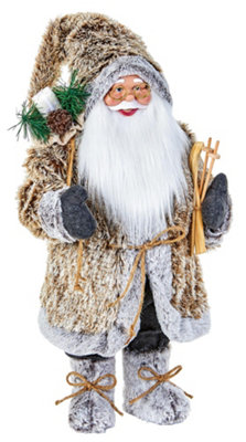 Premier Decorations Limited Premier - Alpine Santa With Glasses 60Cm