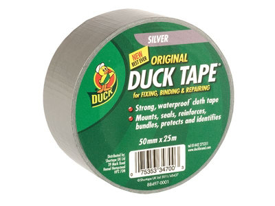 Shurtape Silver - Duck Tape Original 50Mm X 25M
