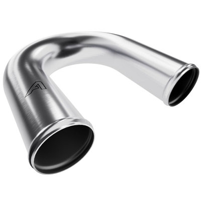 Auto Silicone Hoses Aluminium Beaded Hose 180 Degree Elbow Connector For Silicone Hose Intercooler Boost Pipes (63mm Od) from B&Q
